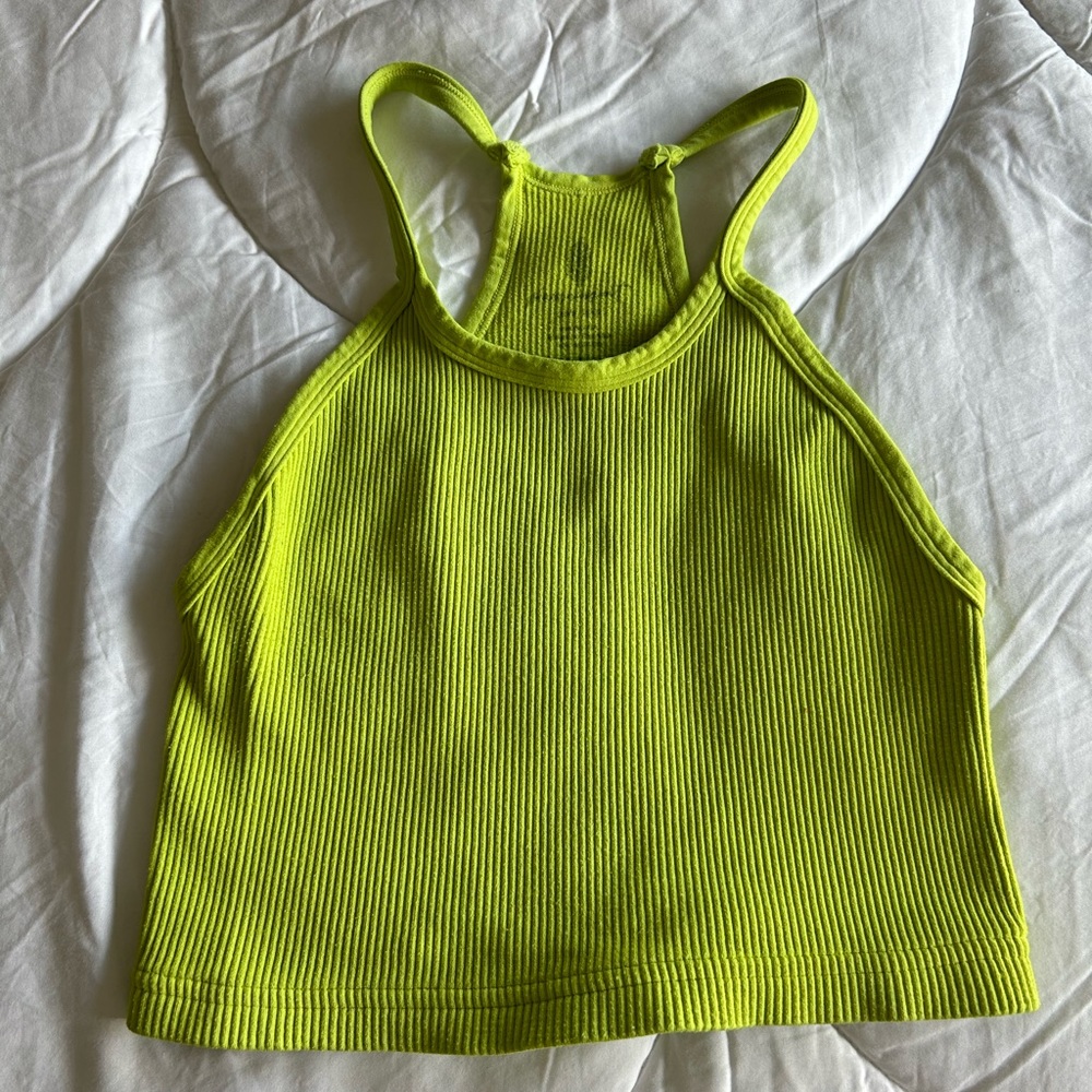 Happiness Runs Crop Tank